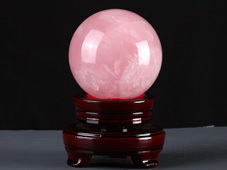 粉水晶球 